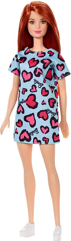 Barbie Pop met Klassieke Outfit Gele juk - Barbiepop - Barbie