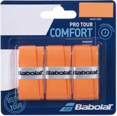Babolat Pro Tour Tennis - Padel Overgrip - Tennis Overgrip - 3 stuks - Oranje