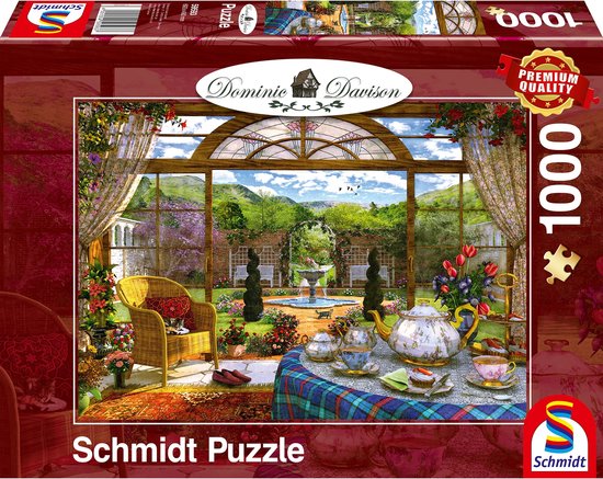 Uitzicht vanuit de Serre, 1000 stukjes Puzzel