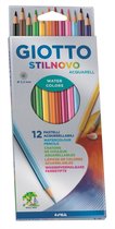 Giotto Hanging Box Of 12 Colouring Pencils Giotto Stilnovo Acquarell