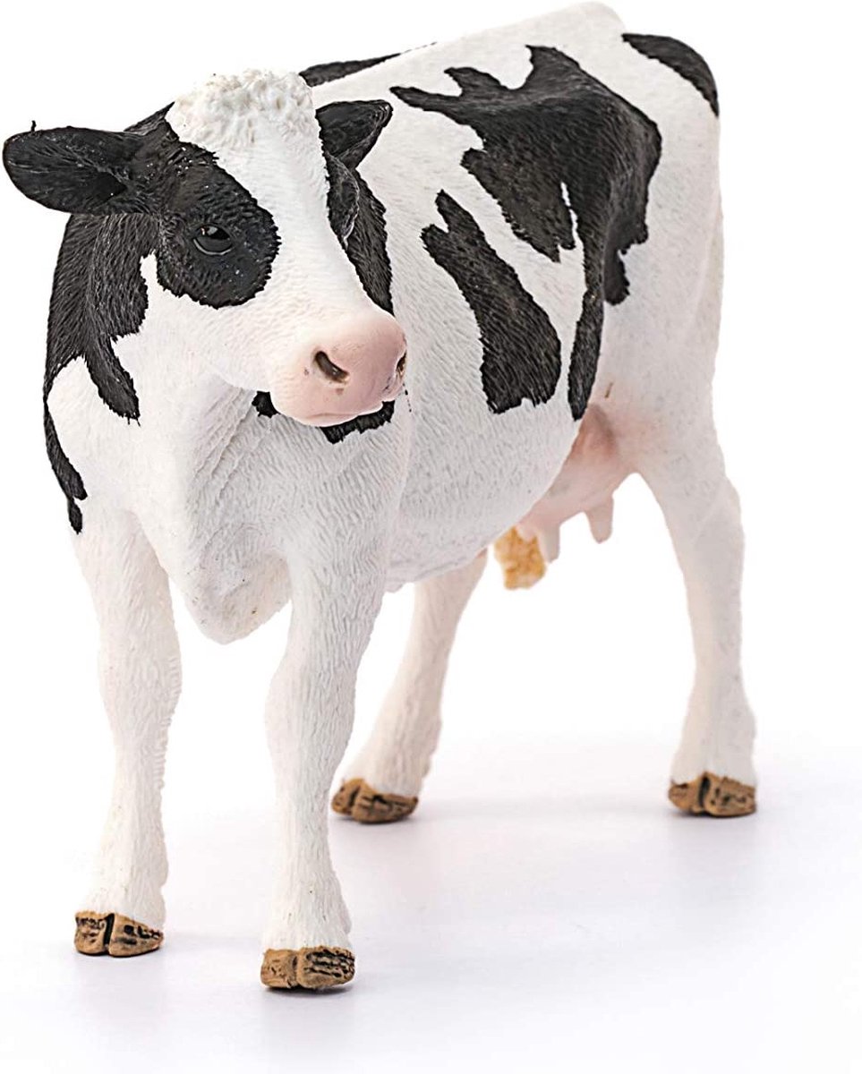 schleich FARM WORLD - Koe zwartbont - Speelfiguur - Kinderspeelgoed voor Jongens en Meisjes - 3 tot 8 jaar - 13797 — afbeelding 6