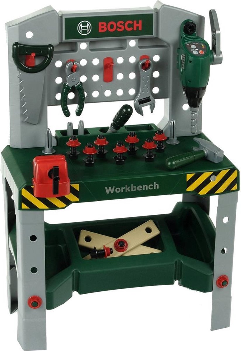 Bosch Werkbank inclusief 34 accessoires - Speelgoed - Theo Klein