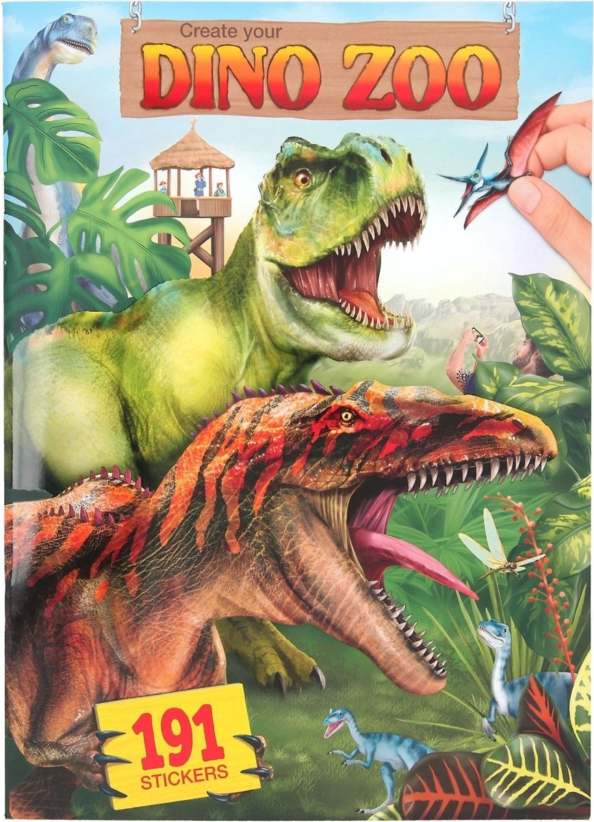 Create your Dino Zoo stickerboek - Depesche