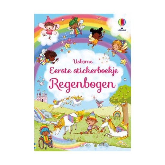 Eerste stickerboekje Regenbogen - cover