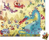 Janod kofferpuzzel 54st | Dragons*
