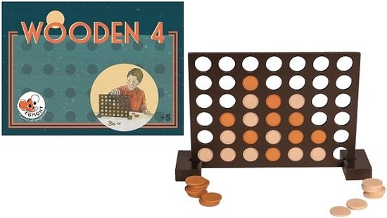 Egmont Toys Spel: Vier-op-een-rij 27,5x20,5x3,7 cm