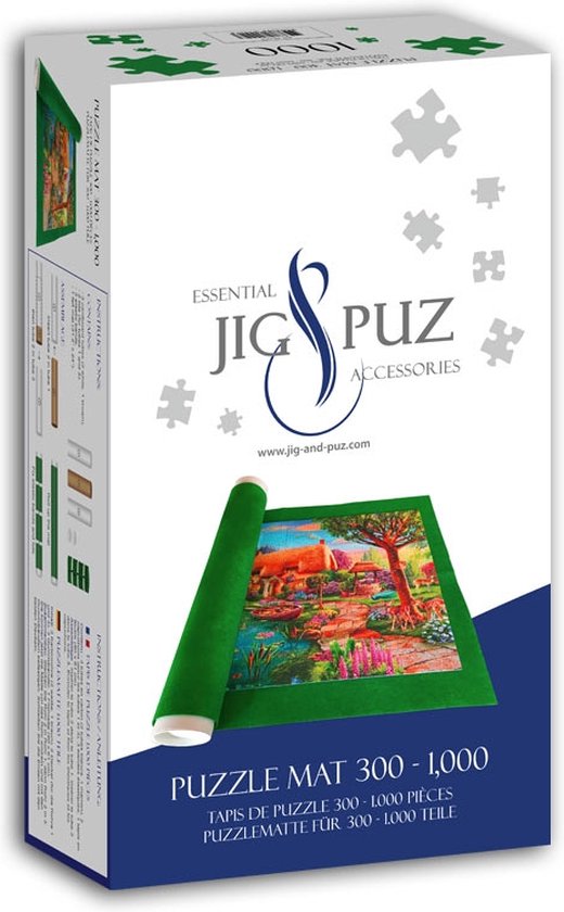 Système de rangement Puzzle - Enroulable - 300 à 1000 pièces - Jig & Puz