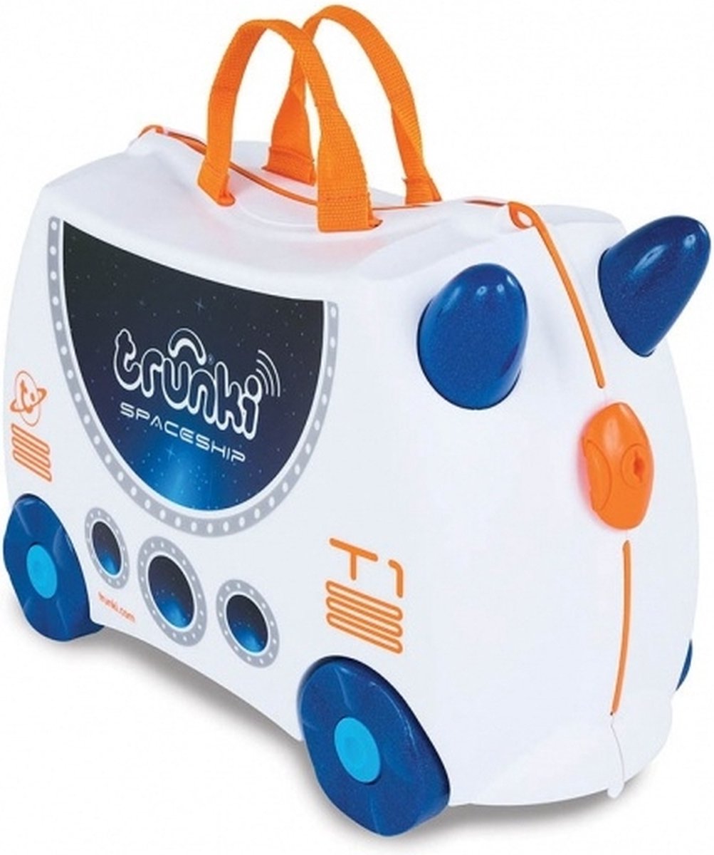 Trunki Ride-on Reiskoffer incl. stickers - Skye Ruimteschip