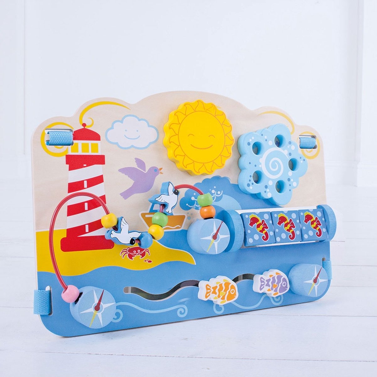 Bigjigs activity centre marine / box speelbord — afbeelding 5