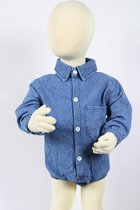 Vêtements de bébé - Body en denim - Unisexe - Body Taille 80 - Body Garçon - Body - Vêtements Bébé - Body