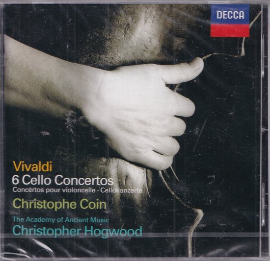 6 Cello Concertos - Antonio Vivaldi - Christophe Coin, The Academy of Ancient Music o.l.v. Cristopher Hogwood
