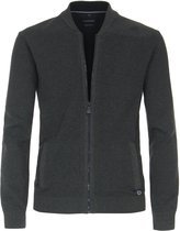Casa Moda - Zip Vest Antraciet - Heren - Maat 3XL - Regular-fit