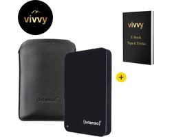 Harde Schijf Extern - Externe Harde Schijf 5 TB Multifunctioneel - Harde Schijf Extern Western Digital Met 8 MB Cache - 100% Tevredenheidsgarantie - 5400 RPM - Incl. Opberg Case