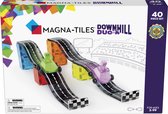 MAGNA-TILES Downhill Duo 40-delige magnetische constructieset, het originele merk voor magnetisch speelgoed