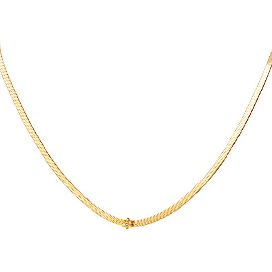 Minnesota Jewellery - Gouden Bloem Collier - Halsketting