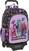 Monster High Schoolrugzak Met Wielen Monster High Creep Zwart 33 X 42 X 14 Cm