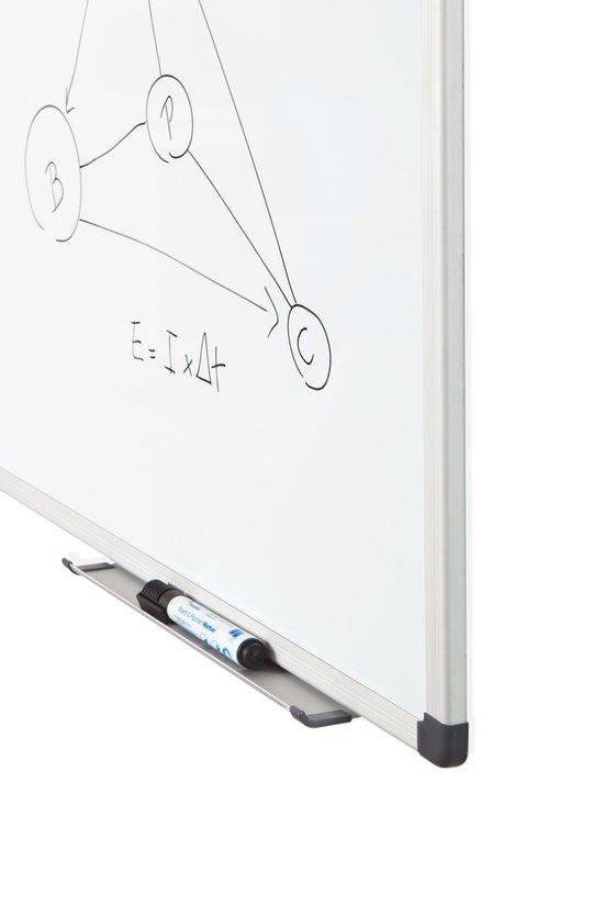 MOB Professioneel whiteboard magneetbord - 240 x 120 cm - geëmailleerd