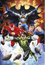 Clementoni Marvel DC Superheroes puzzel 104 stukjes - Batman Superman The Flash Ant Man