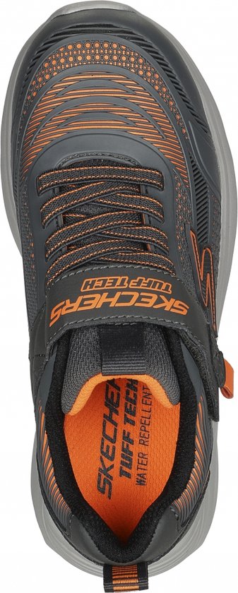 Geox ASSISTER BOY LIGHTS - Sneakers laag - navy/lime/donkerblauw