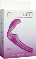 Doc Johnson Platinum Premium voorbinddildo The Gal Pal paars - 19,3 cm