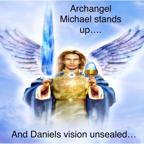 Archangel Michael stands up., jonathon proudfoot 9798368947150