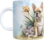 Koffie beker - thee mok - bulldog - frenchie - hond