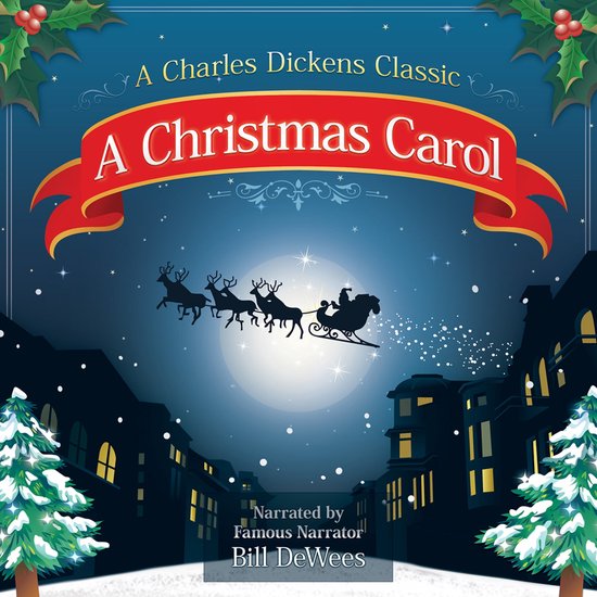 A Christmas Carol by Charles Dickens - cover