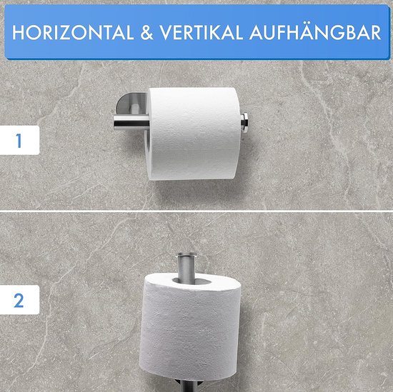 Spirella WC-rolhouder Bowl om te plakken of te boren roze