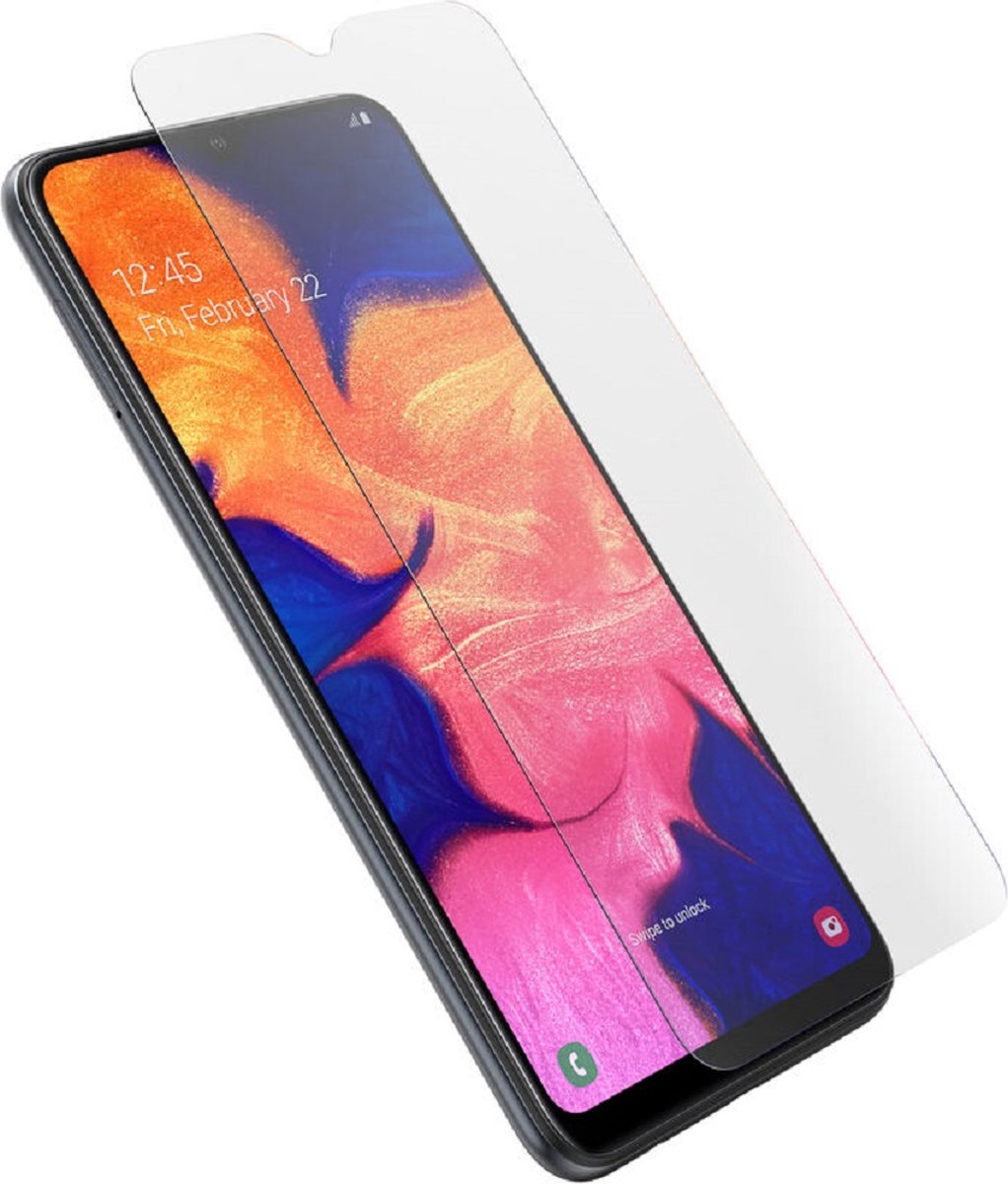LuxeBass gehard glas screenprotector voor Samsung Galaxy A23 | valbescherming tot 1m | transparant | krasvast