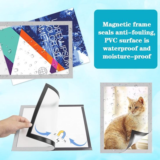 CHAOTEMAI 14 paar sterke neodymium magneten om te plakken, afneembare naambordjes, magnetische fotohangers voor aan de muur, voor bevestiging van ID-kaarten, armbanden, ID-tags CHAOTEMAI 14 paar sterke neodymium magneten om te plakken, afneembare naambordjes, magnetische fotohangers voor aan de muur, voor bevestiging van ID-kaarten, armbanden, ID-tags