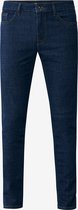 JIM Mid Waist/ Tapered Leg Jeans Mannen - Donker Blauw - Maat 36/34