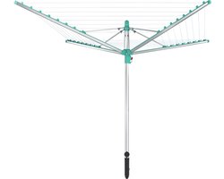Leifheit droogmolen Linomatic 500 easy - incl. bodemhuls - 50 m drooglengte - 5 wasmachineladingen