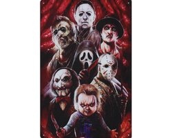 Wandbord Movie Thriller Film Klassieker - Masters Of Horror