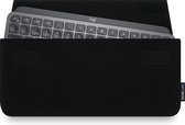 Keeb Beschermhoes compatibel met Keys praktische stoffen tas voor het meenemen van het toetsenbord, zwart