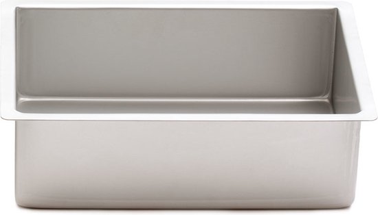 Set van 2 Rechthoekige Broodvormen - Geëloxeerd Aluminium, 20 cm & 25 cm