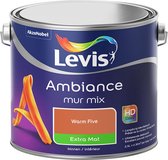 Peinture pour les murs Levis Ambiance - Colorfutures 2024 - Extra mate - Warm Five - 2,5 L