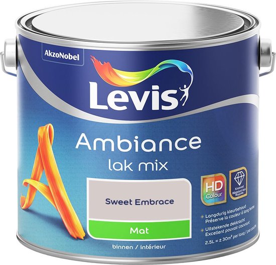 Levis Ambiance Lak - Kleur van het Jaar 2024 - Mat - Sweet Embrace - 2.5 L