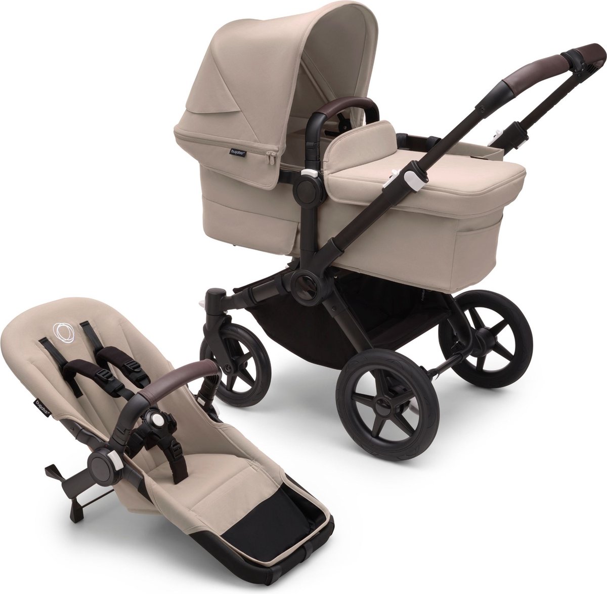 bugaboo Poussette double côte à côte Donkey 5 Twin complète