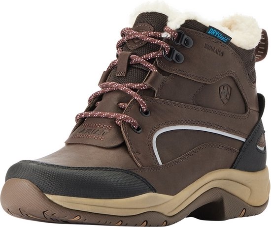 Ariat Telluride Waterproof Insulated schoen - maat 37.5 - dark brown