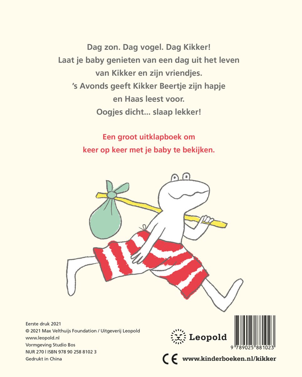Kikker - De wereld van Kikker - back cover