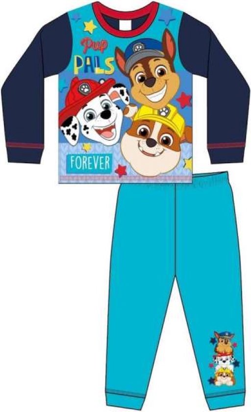 Paw Patrol pyjama Pup Pals Forever pyjama - blauw - Paw Patrol pyama - maat 86/92