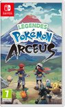 Spelkaft voor Nintendo Switch met
'Légendes Pokémon Arceus' titel
en afbeelding van 2 personages