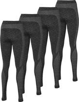 Heatkeeper - Pantalon thermique femme - Zwart - L - 4 pièces - Qualité Premium - Leggings thermiques femme