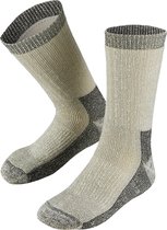 Xtreme - Heavy Tracking sokken - Grijs - Merino Wol - 39/42 - 4-Paar - Wandelsokken naadloos