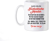 Bedrukte Beker Mijn Fantastische Moeder Koffie  Mok Mama Verjaardag Thee  Mug  Gepersonaliseerd Cadeau Moederdag