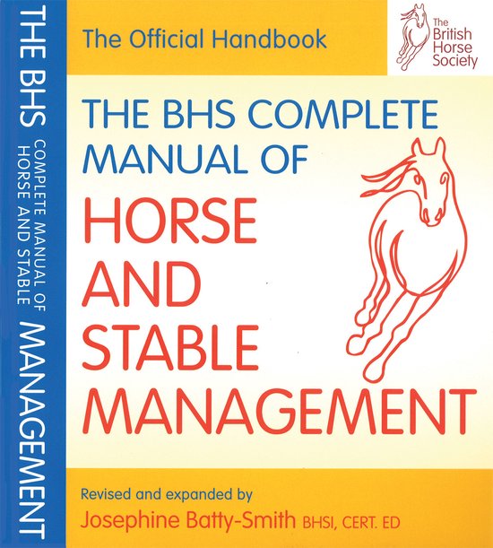 BHS Complete Manual Of Horse & Stable - cover