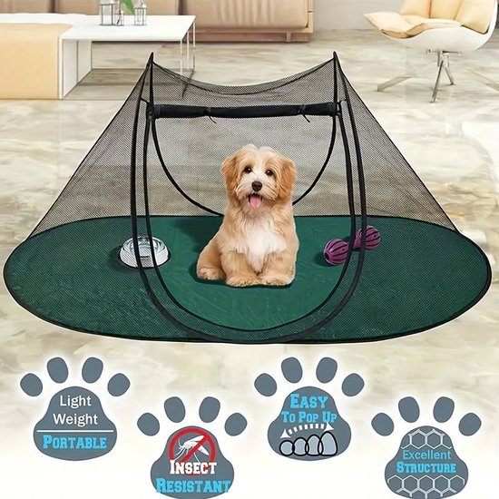 Huisdier Tent | Opvouwbare Shelter Speeltent voor Dieren - Buiten
