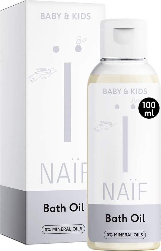 Naïf - Milde Badolie - Baby's en Kinderen - met Natuurlijke Ingrediënten - 100ml