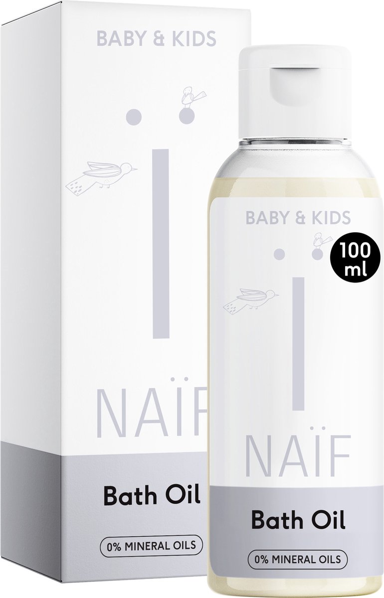 Goedkoopste Naïf - Milde Badolie - Baby's & Kinderen - met Natuurlijke Ingrediënten - 100ml