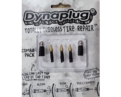 Dynaplug 3 X Soft Nose 2 X Mega Tubeless Bandenpluggen Transparant
